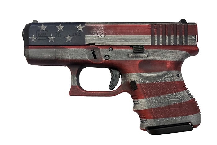 GLOCK*26 GEN3 9MM USA FLAG 10 PI2650204USA - Taurus Savings